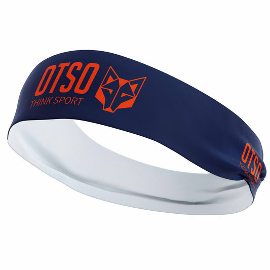 Cinta de cabeza - OTSO Sport Navy Blue / Fluo Orange