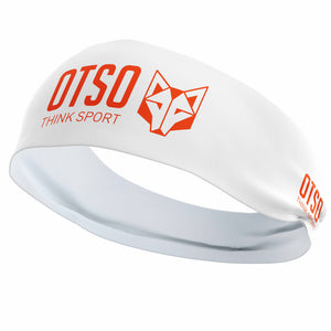 Cinta de cap - OTSO Sport White / Fluo Orange