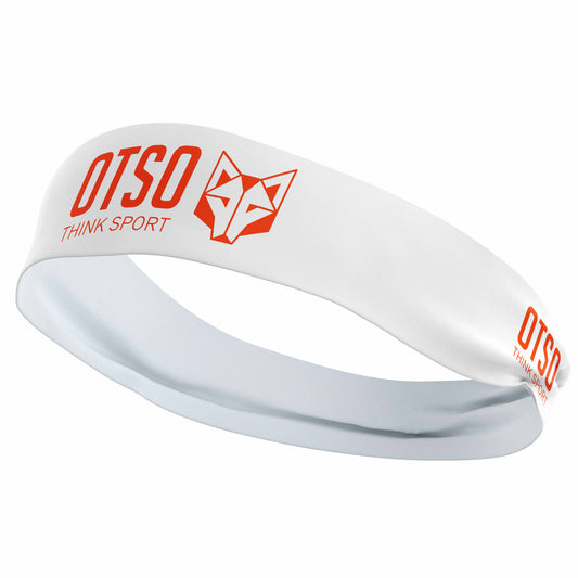 Cinta de cabeza - OTSO Sport White / Fluo Orange