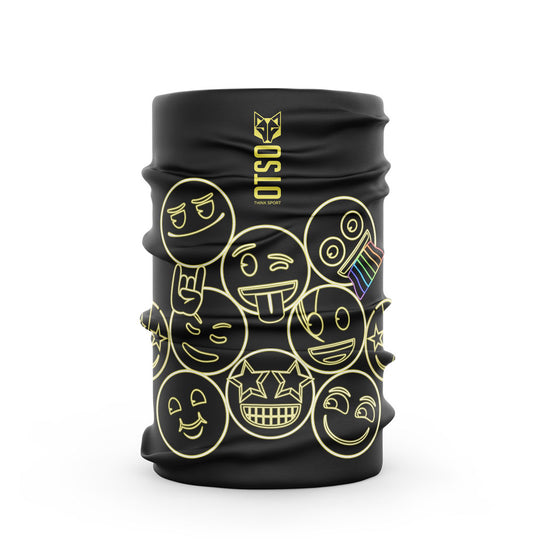 Protetor de pescoço - Emoji Neon Faces