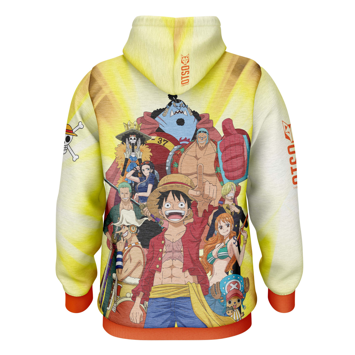 Dessuadora - One piece fishman straw hat crew yellow