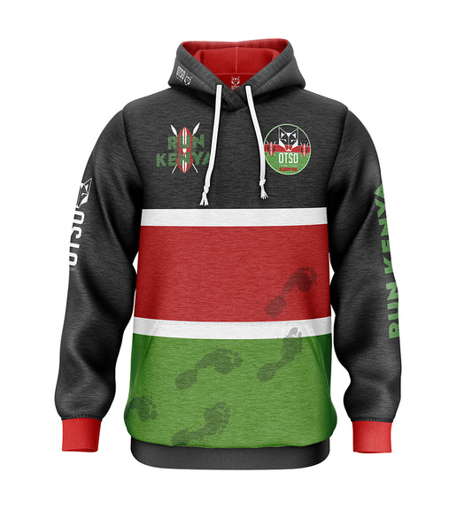 Sweat à capuche - Run Kenya