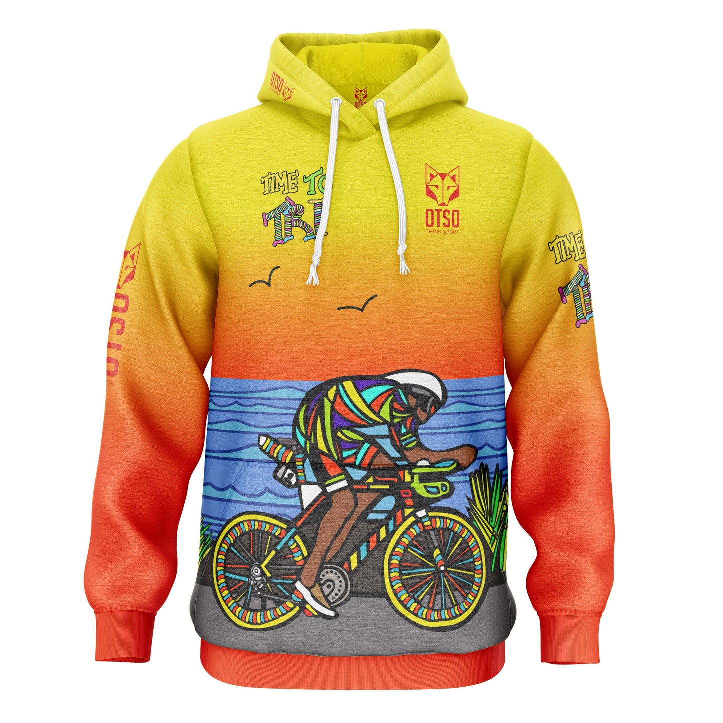 Sudadera - Time to tri Man Bike