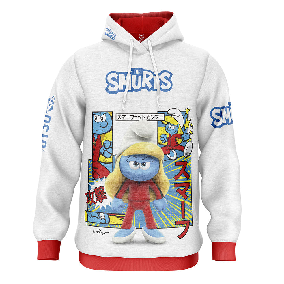 Sudadera - Smurfs White (Outlet)