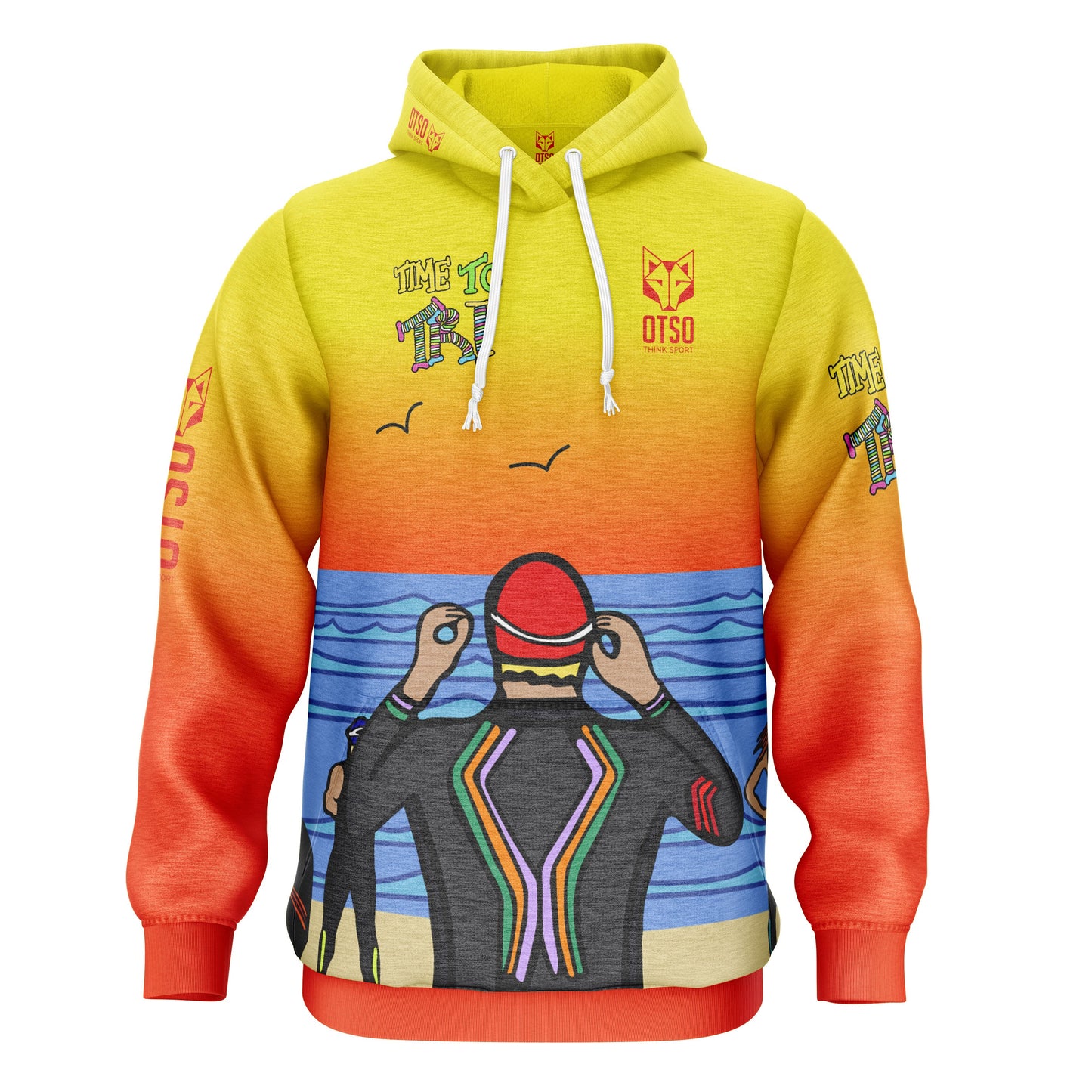Sudadera - Time to tri Man Swim