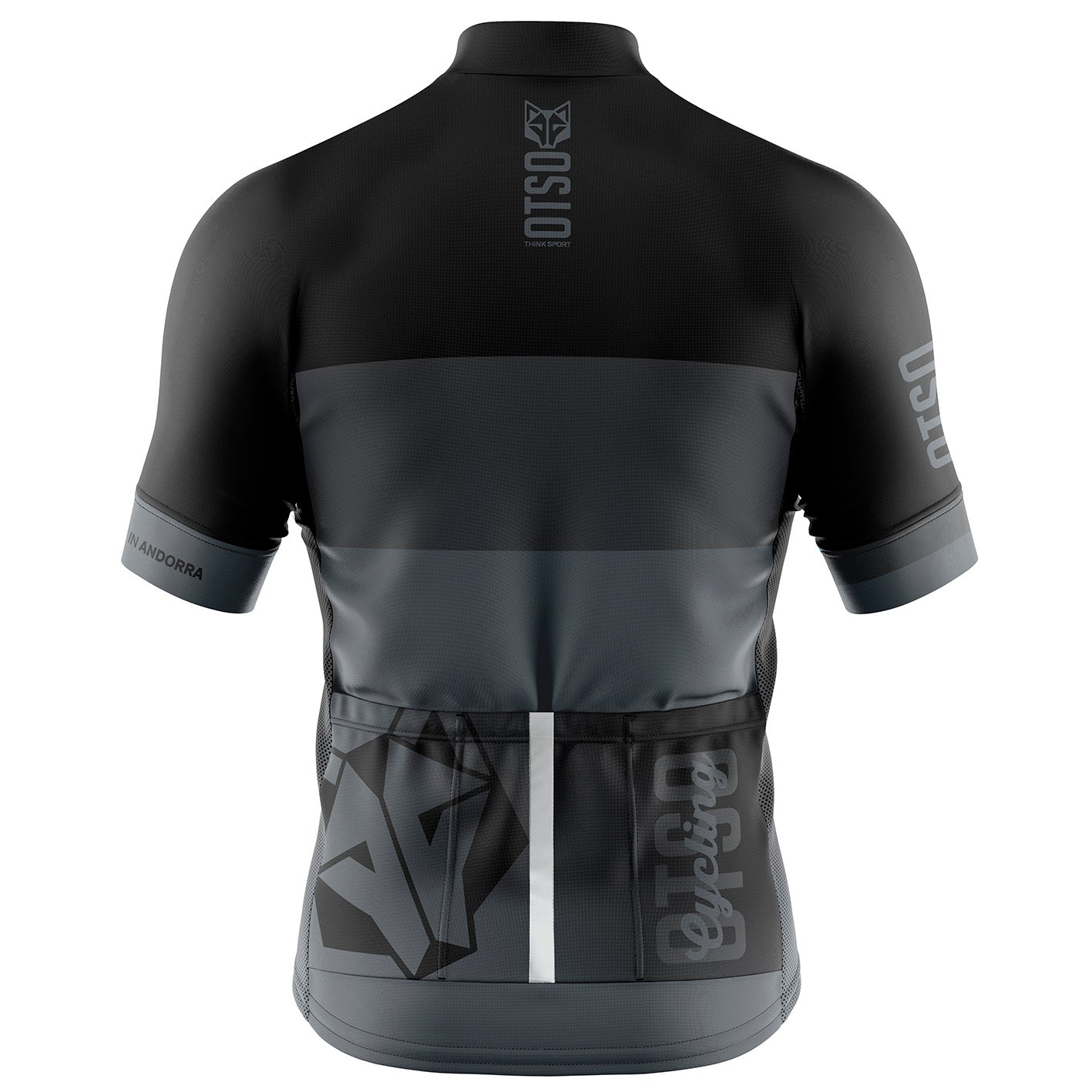 Maglia da ciclismo a manica corta da donna - Nera