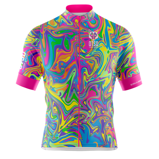 Mallot de ciclisme màniga curta home - Psychedelic (Outlet)