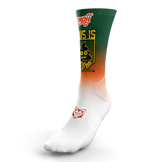 Calcetines Sublimados - Emoji Be Like Poo (Outlet)