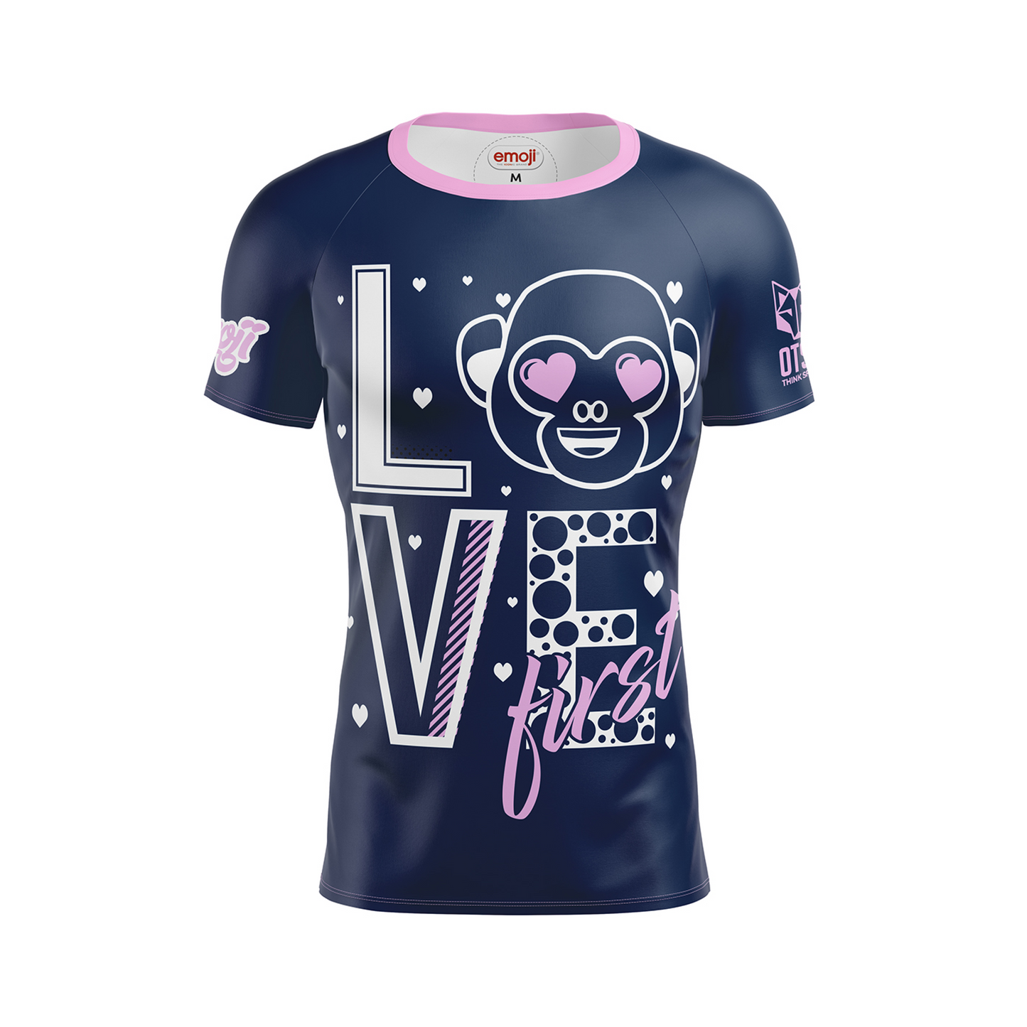 Magliette manica corta uomo - Emoji Love First