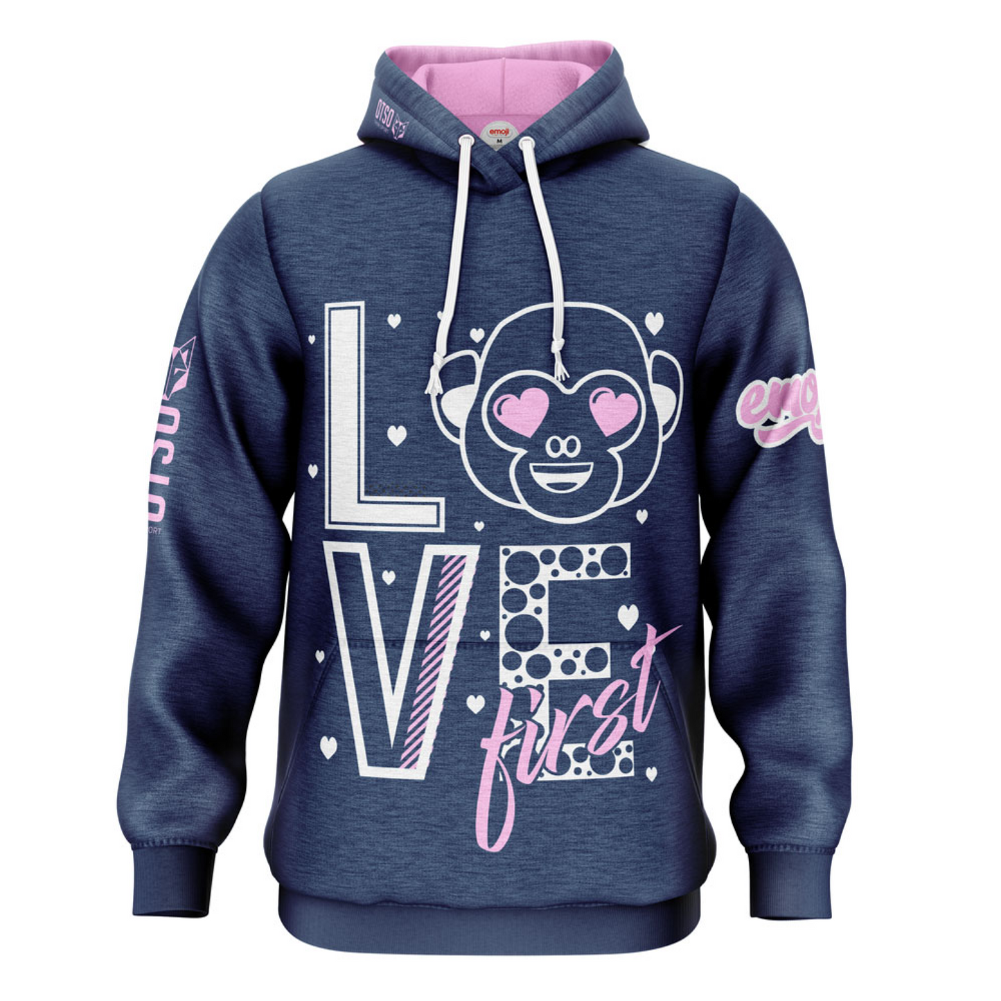 Sweatshirt - Emoji Love First (Outlet)
