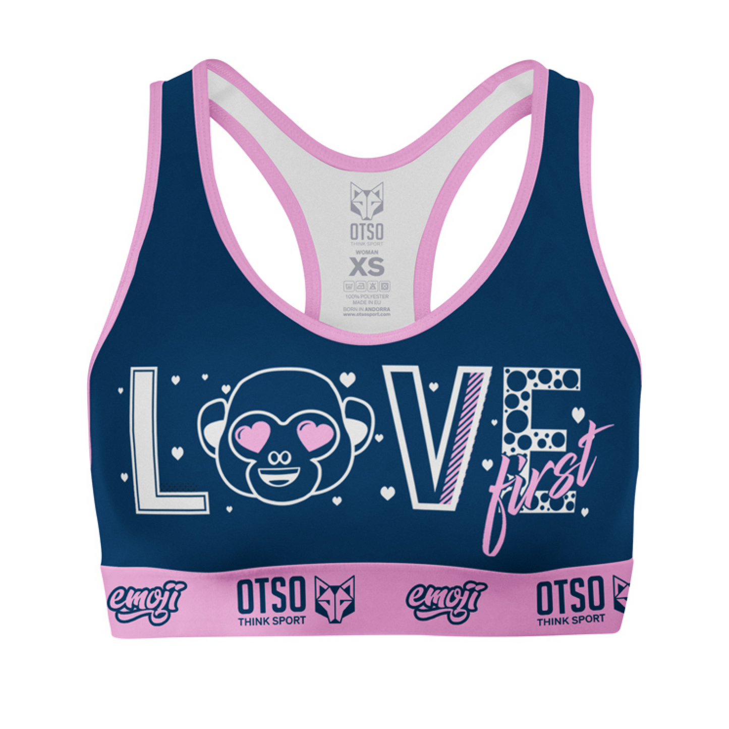 Top sportivo - Emoji Love First