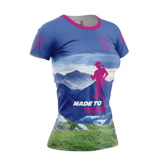 Camiseta manga curta mulher - Feito Para Trilhar