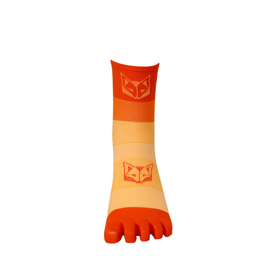 5-toe Socks - Orange
