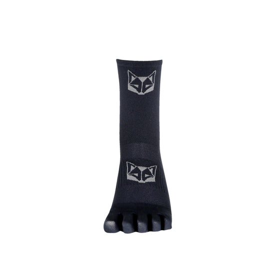 5-toe Socks - Full Black