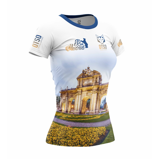 T-shirt manica corta donna - Run Madrid 2025 (Outlet)