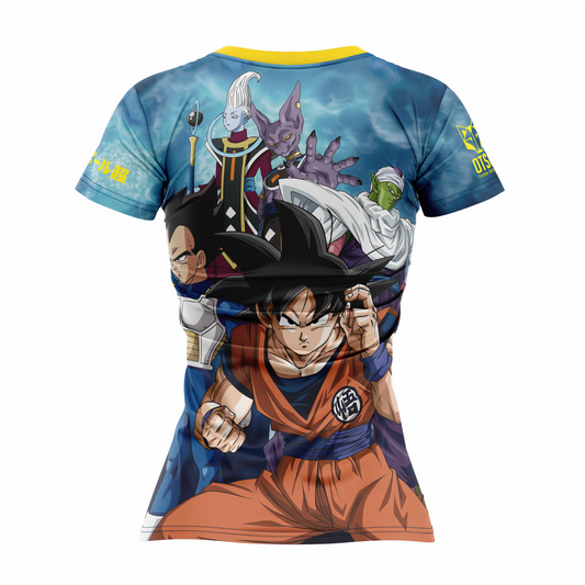 Camiseta manga corta mujer - Dragon Ball Super Goku Vegeta