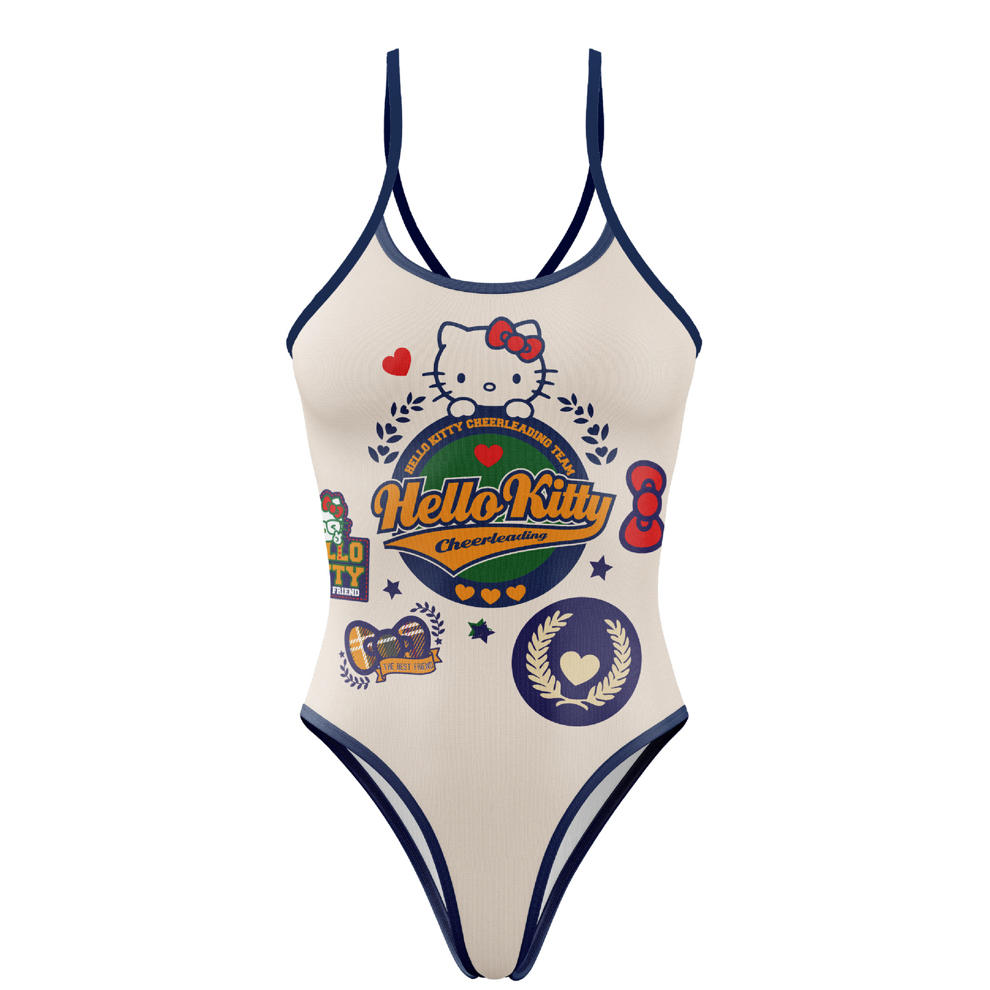 Bañador niña y mujer - Hello Kitty Cheerleading