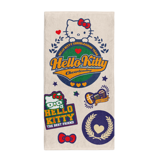 Toalha de microfibra - Hello Kitty Cheerleading