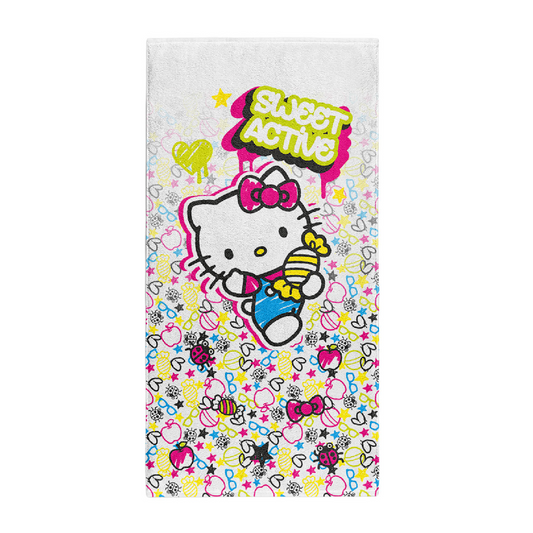 Toalha de microfibra - Hello Kitty Sweet