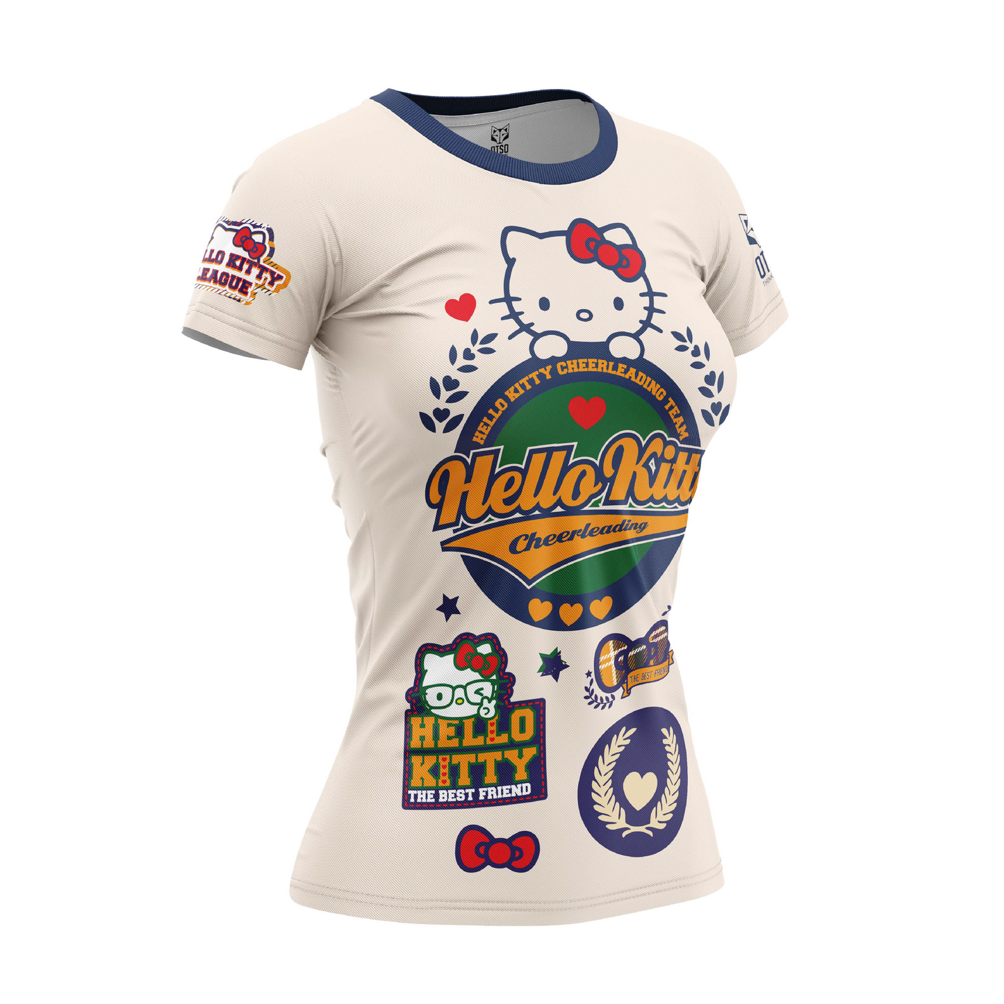 T-shirt a manica corta per ragazze e donne - Hello Kitty Cheerleading