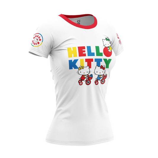 Camiseta manga curta menina e mulher - Hello Kitty Smile (Outlet)