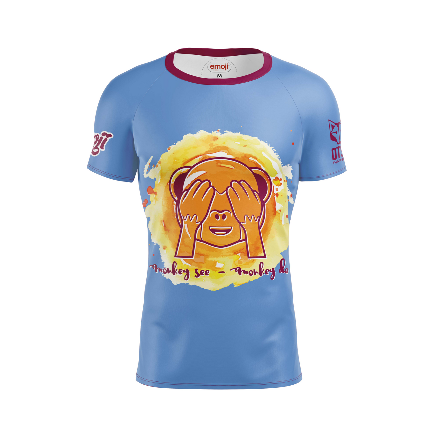 Men's Short Sleeve T-Shirt - Emoji Monkey See (Outlet)