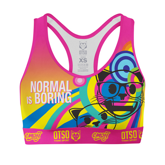 Top esportiu - Emoji Normal Is Boring