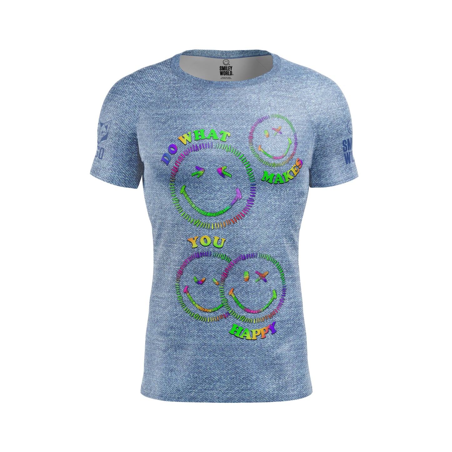 Camiseta manga corta hombre - S.W.Smiley Happy(Outlet)