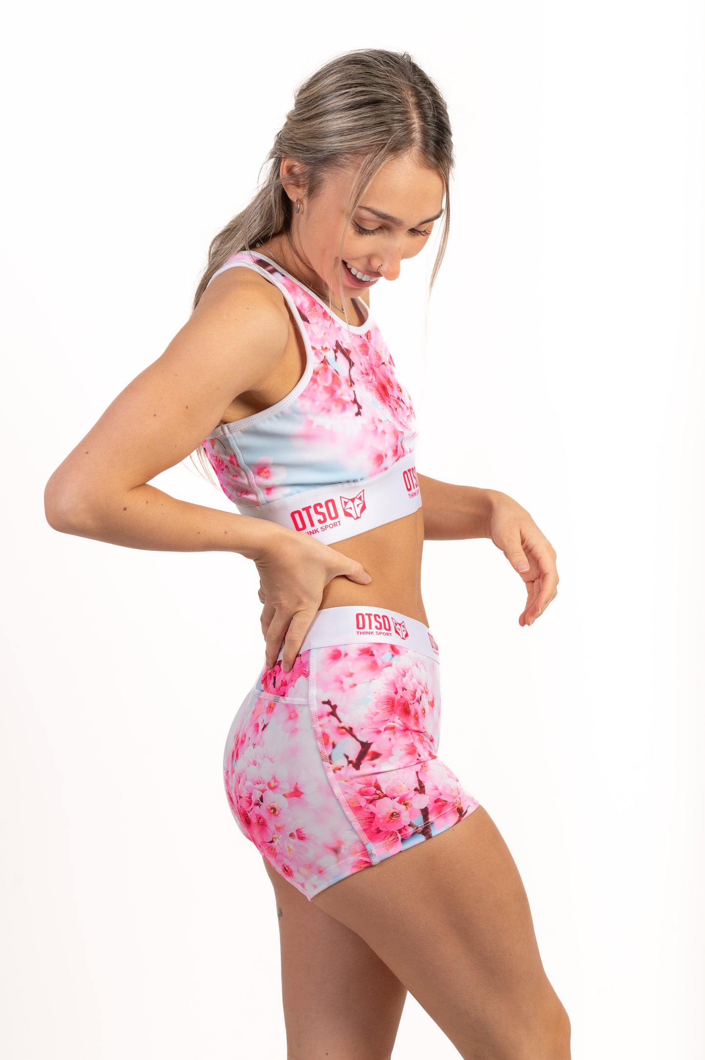Women's Shorts - Almond Blossom