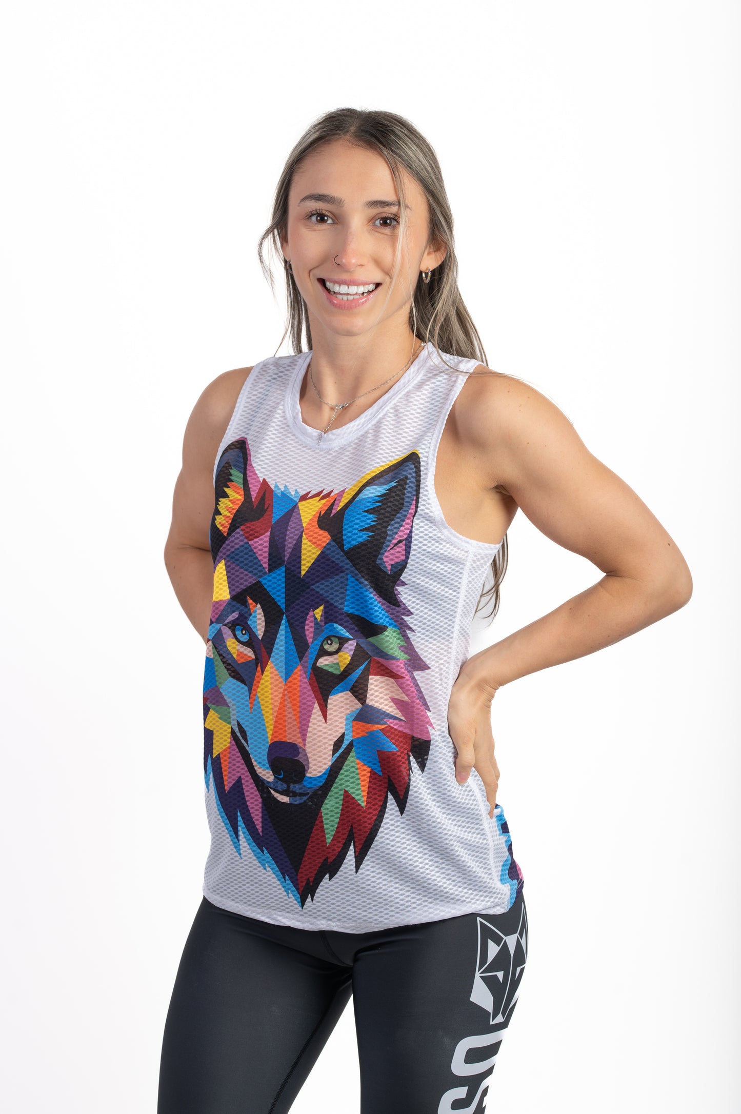 Camiseta sin mangas mujer - Be A Wolf