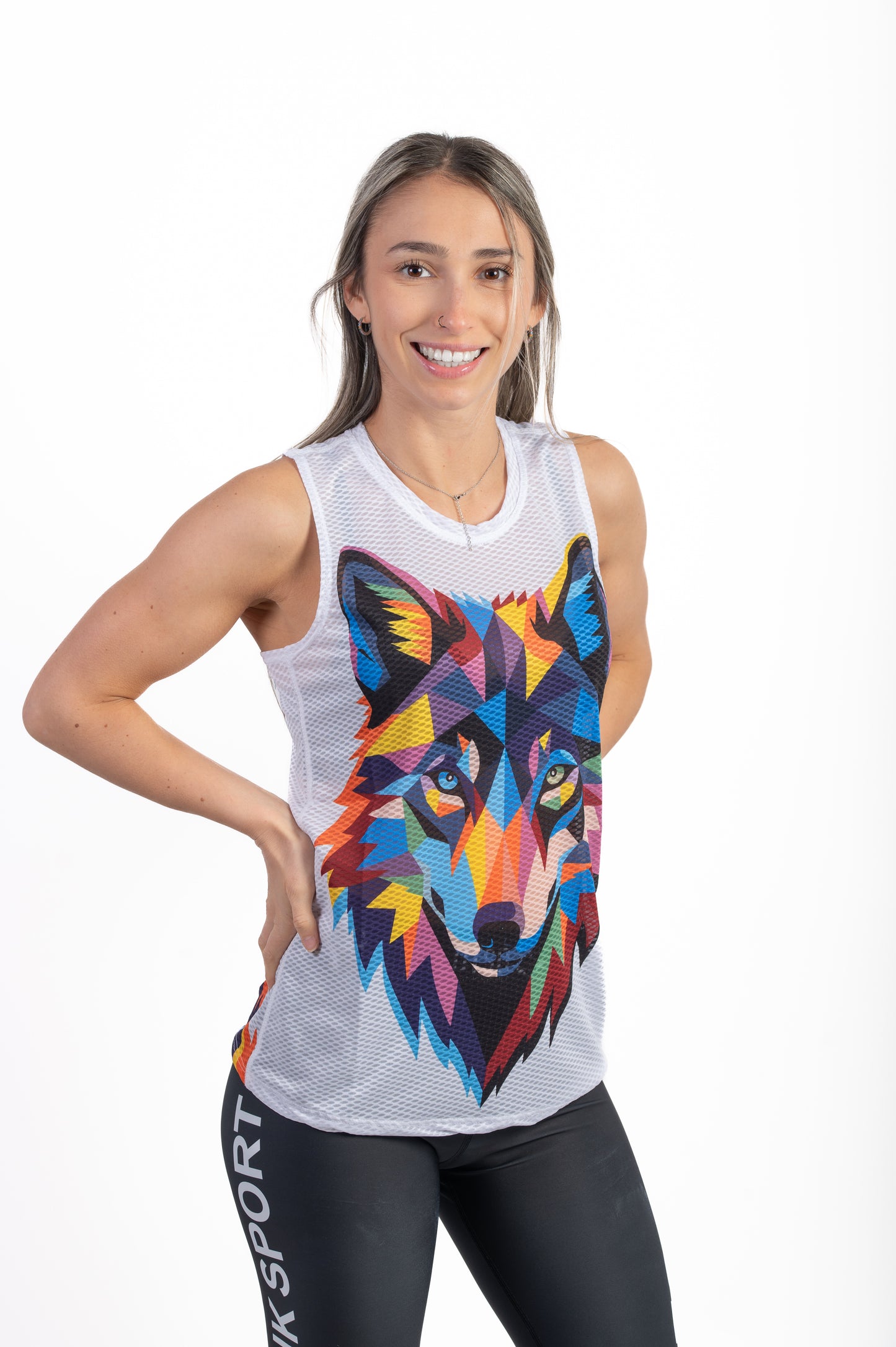 Camiseta sin mangas mujer - Be A Wolf