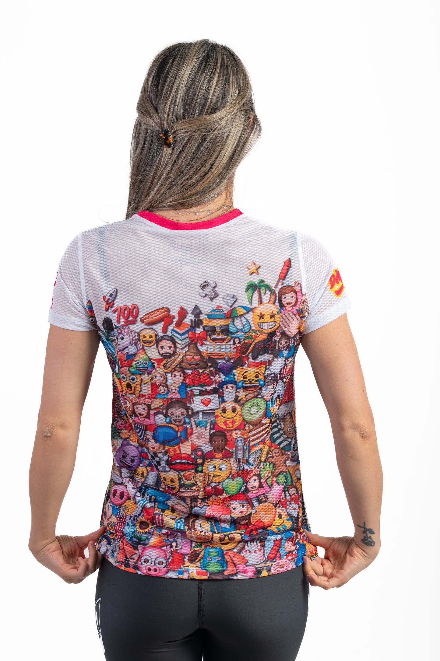 Camiseta manga corta mujer - Emoji Big Wave (Outlet)
