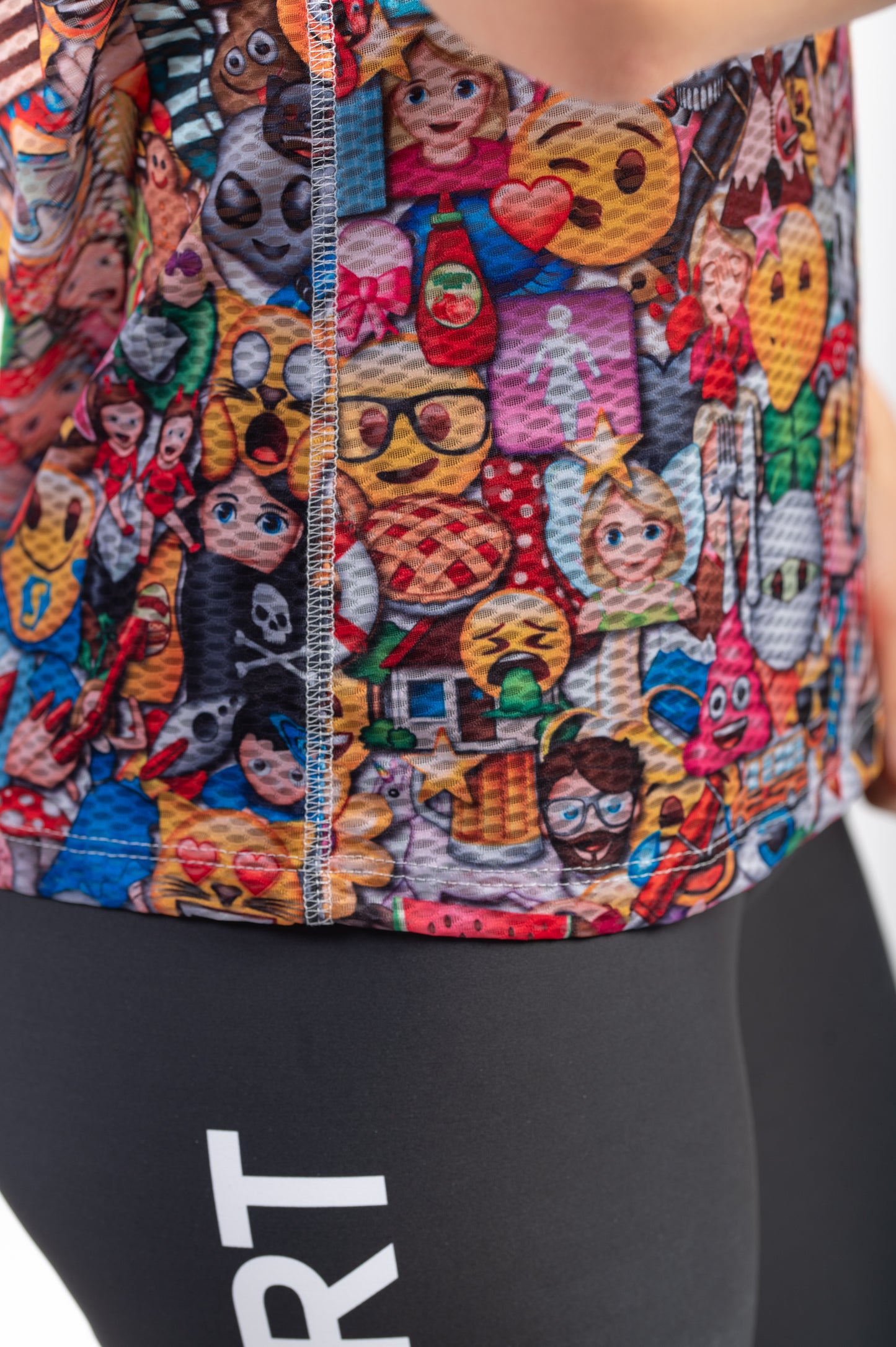 Camiseta manga corta mujer - Emoji Big Wave (Outlet)