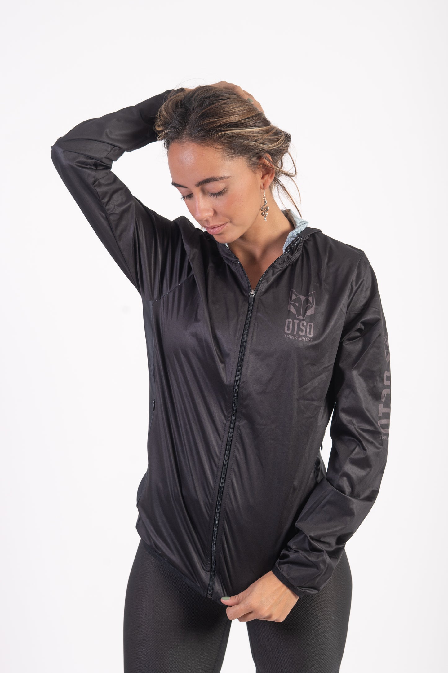 Unisex Running Jacket - Black