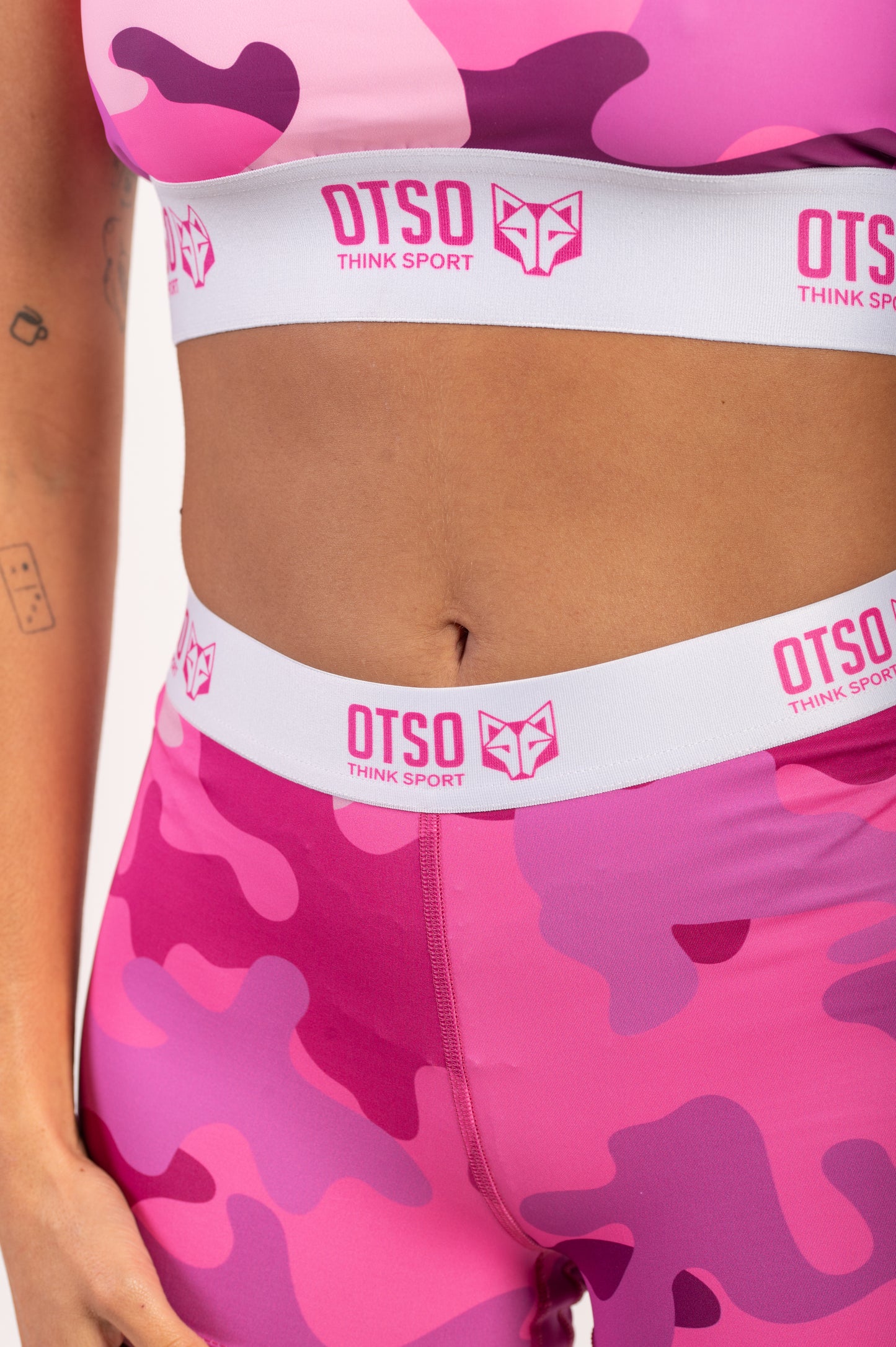 Women's Shorts - Camo Pink