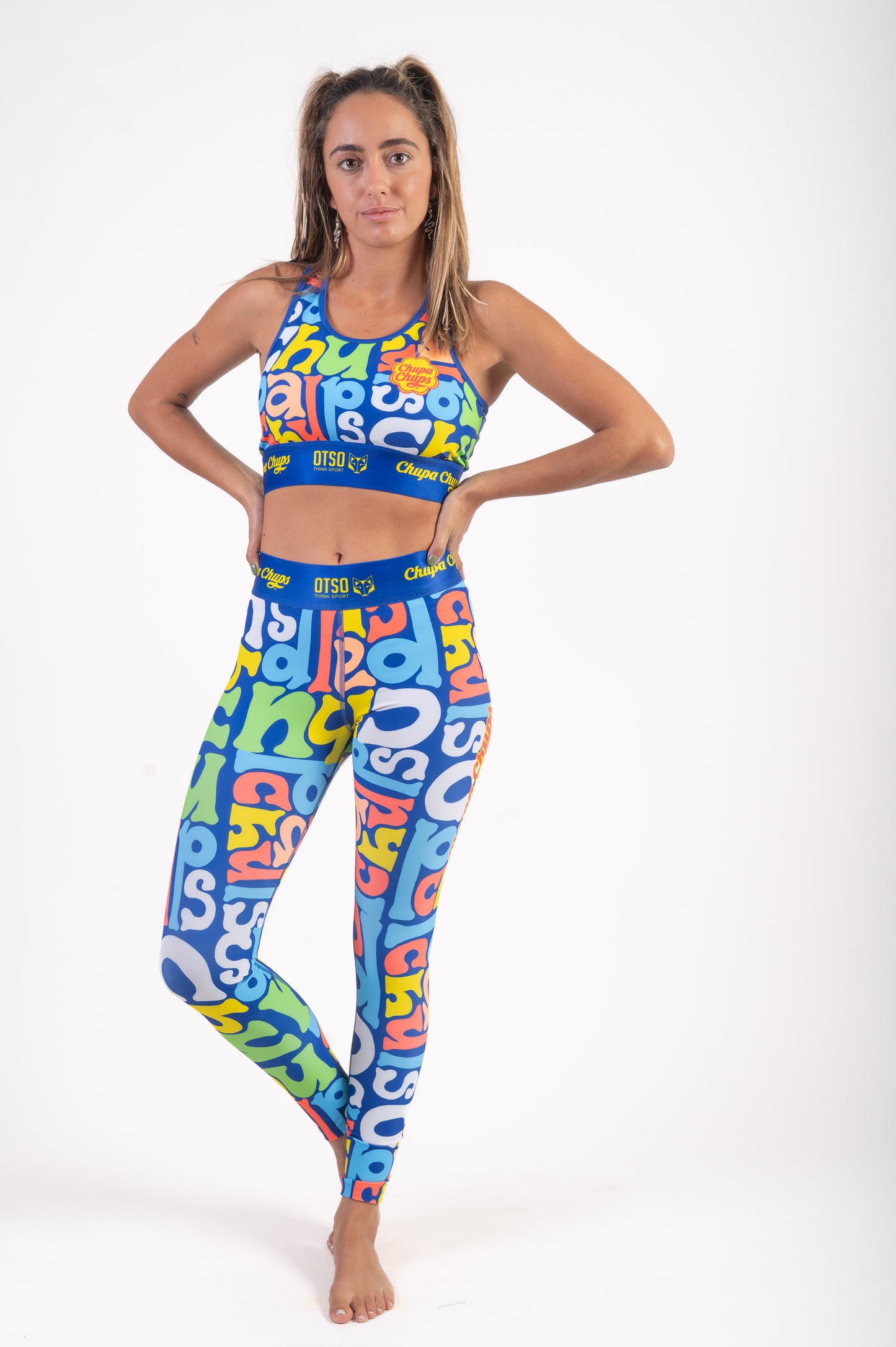 Blusa esportiva feminina Chupa Chups 70'S