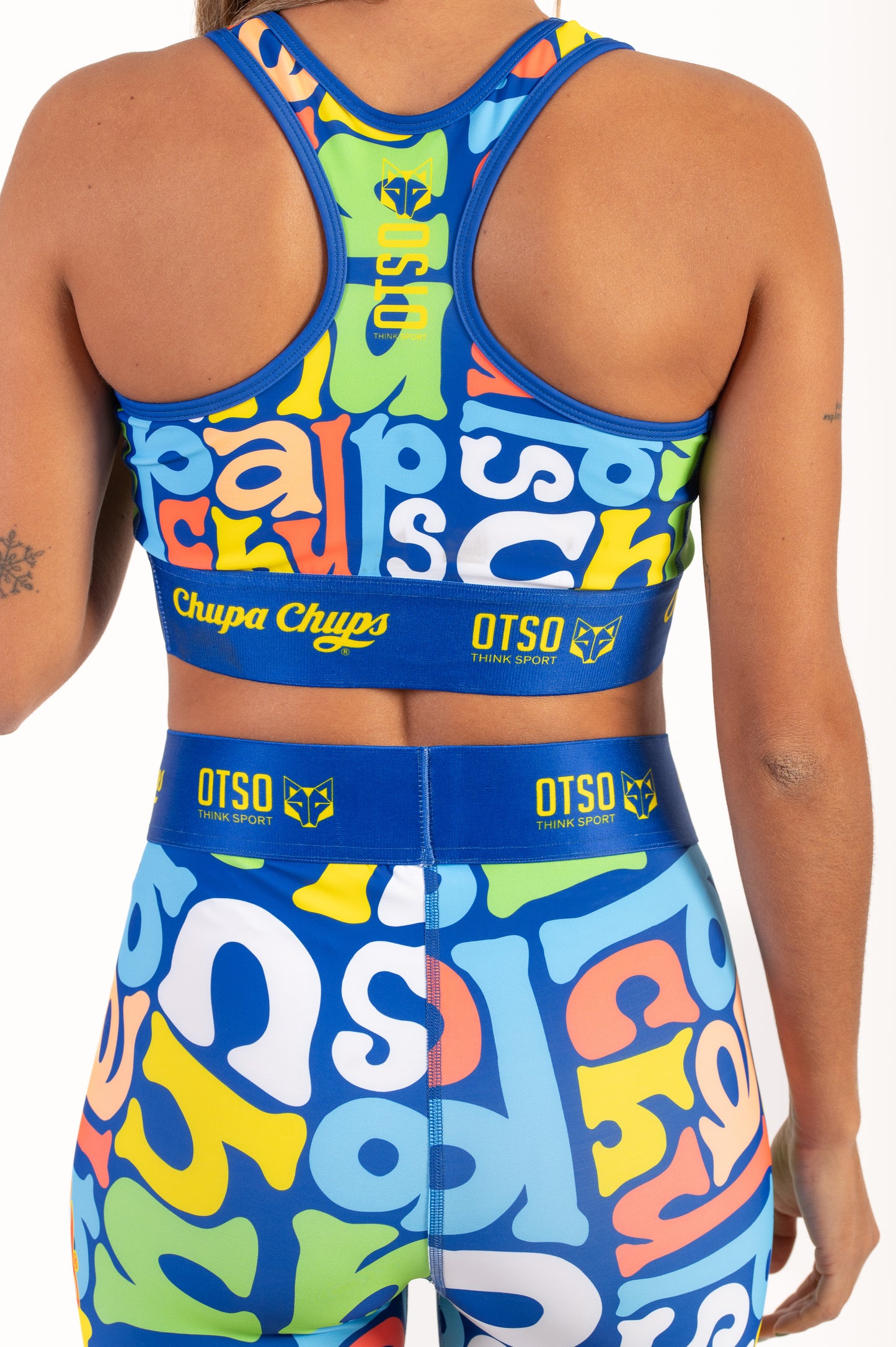 Blusa esportiva feminina Chupa Chups 70'S