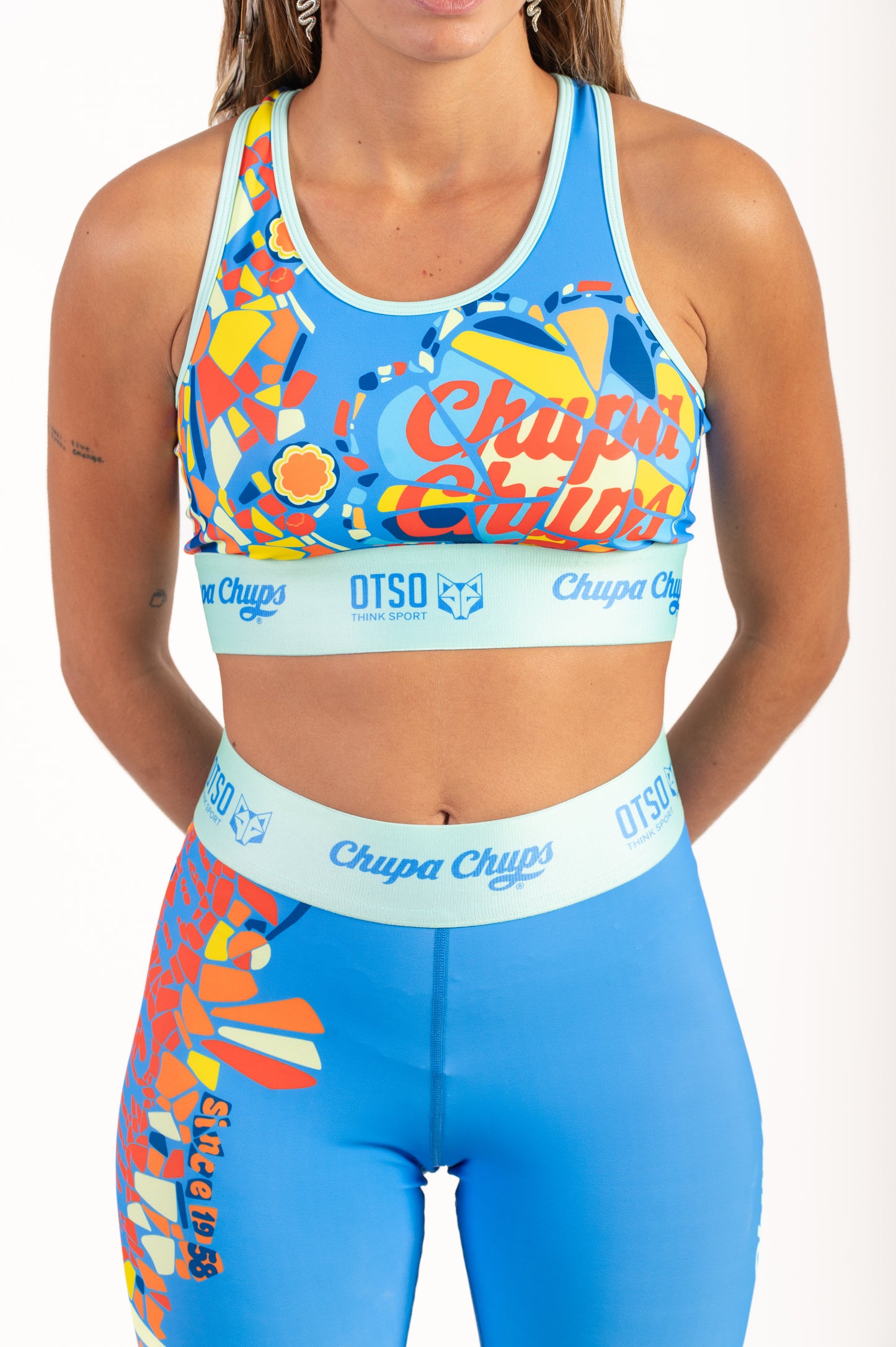 Blusa esportiva feminina Chupa Chups Gaudi