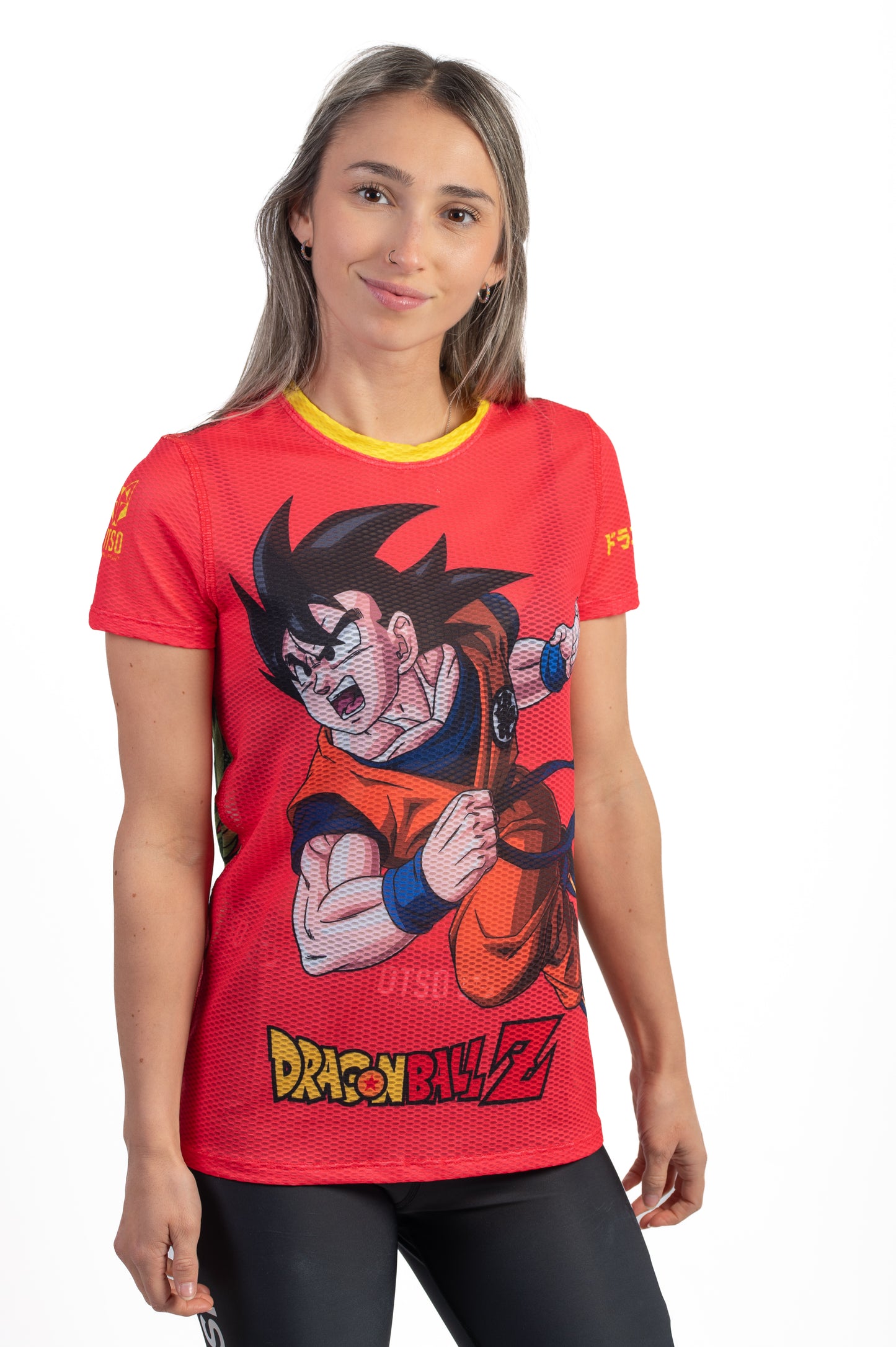 Short sleeve t-shirt women - Dragon Ball Z Goku Shenron