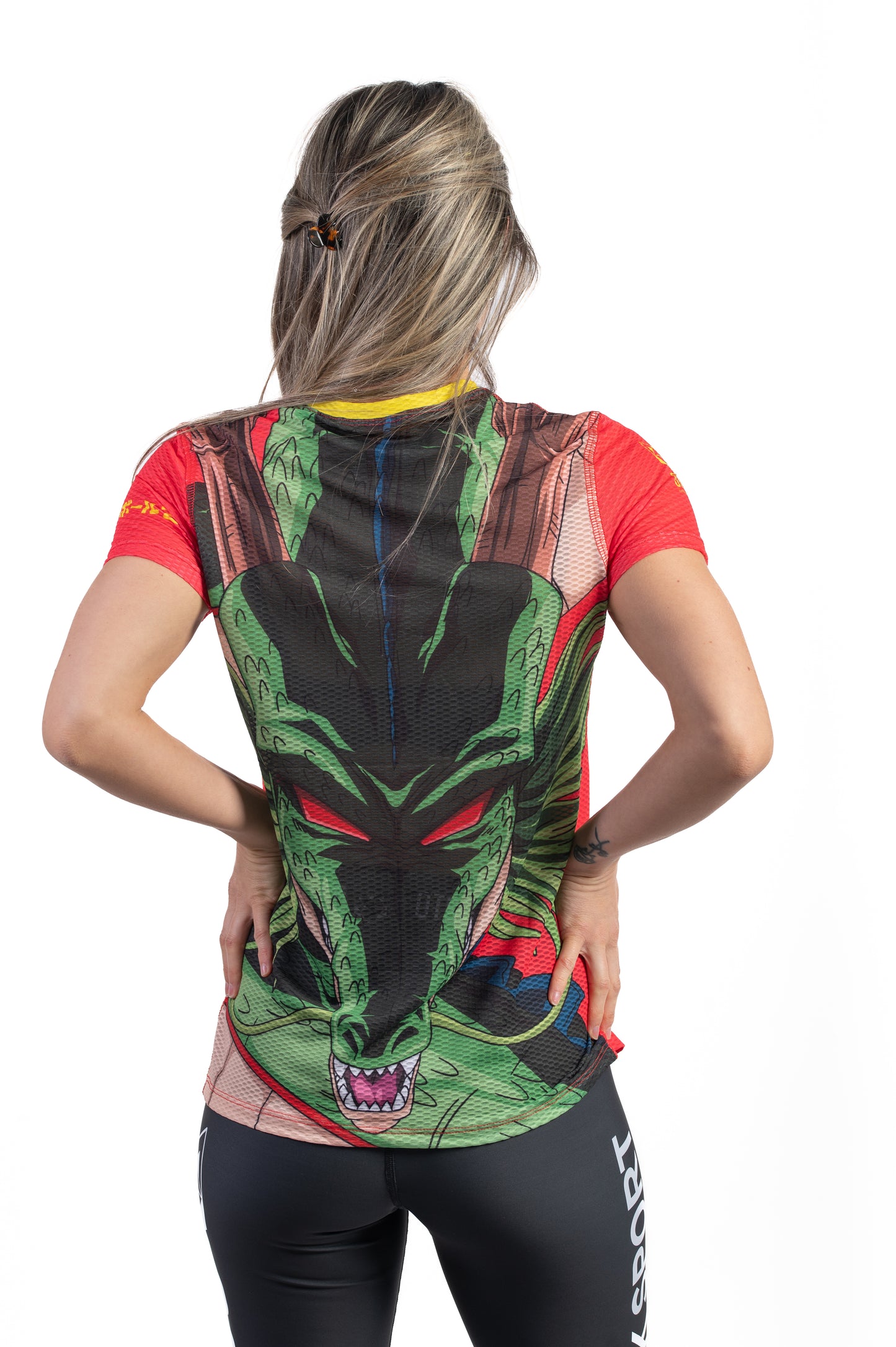 Short sleeve t-shirt women - Dragon Ball Z Goku Shenron