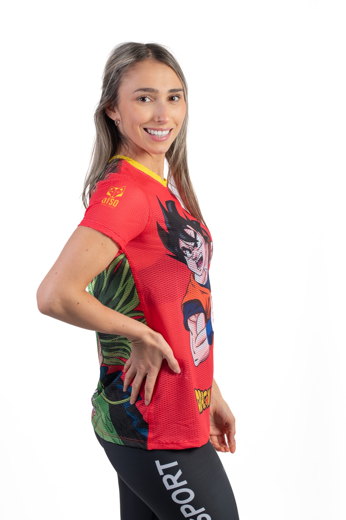 Short sleeve t-shirt women - Dragon Ball Z Goku Shenron