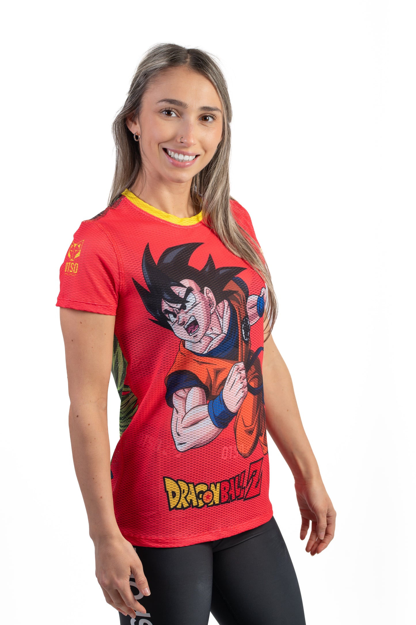 Short sleeve t-shirt women - Dragon Ball Z Goku Shenron