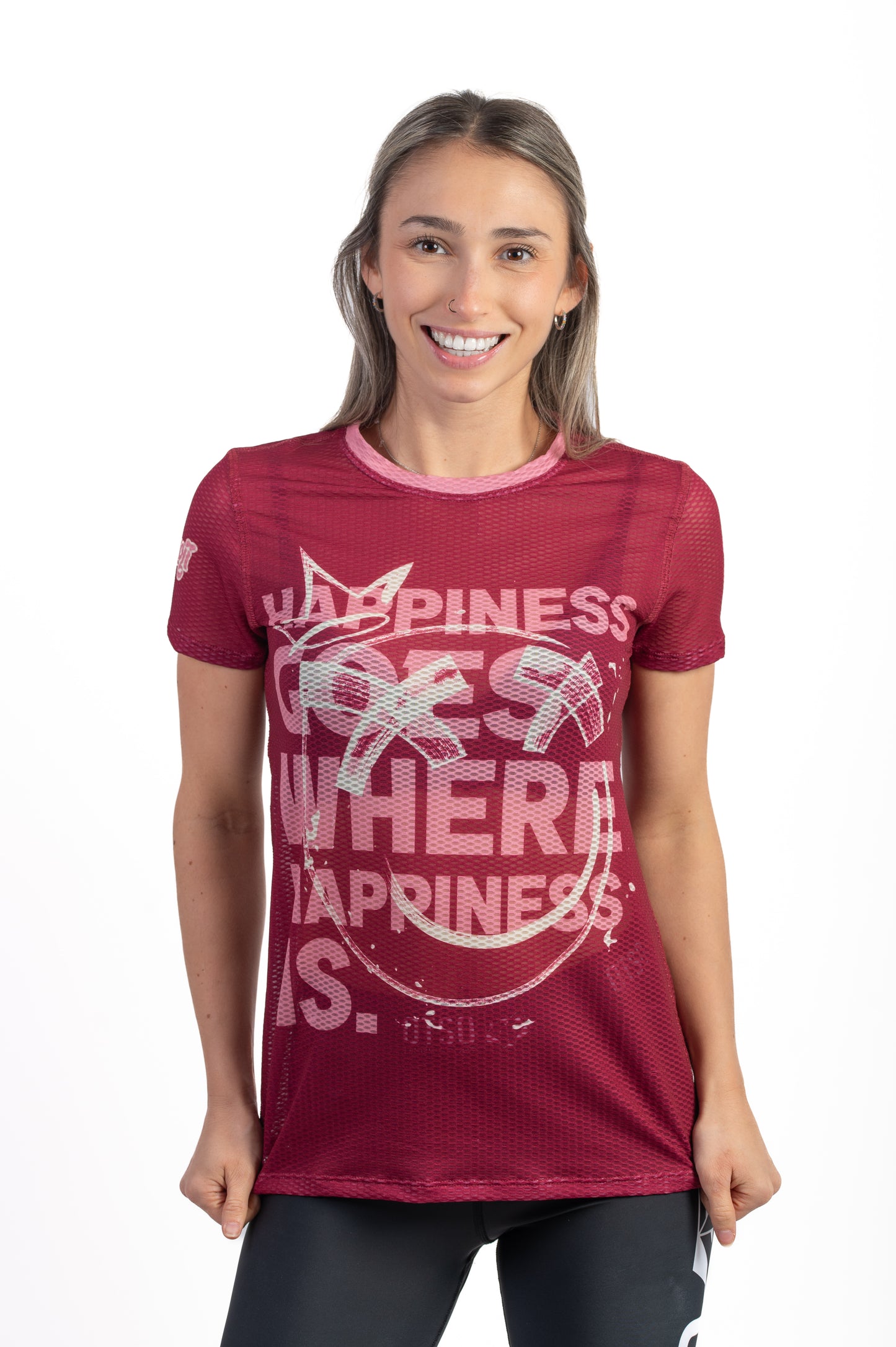 Camiseta manga corta mujer - Emoji Happiness