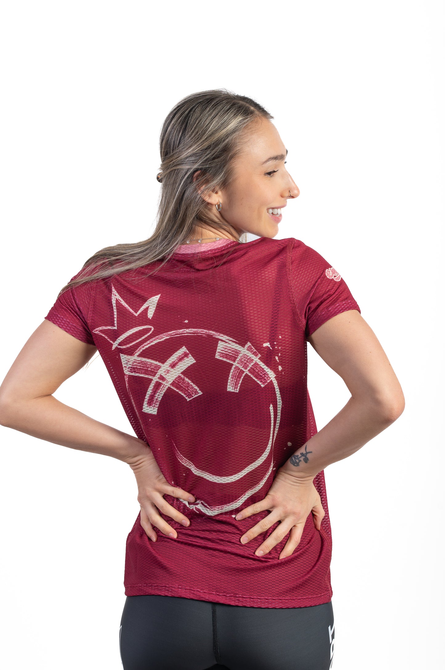 Camiseta manga corta mujer - Emoji Happiness