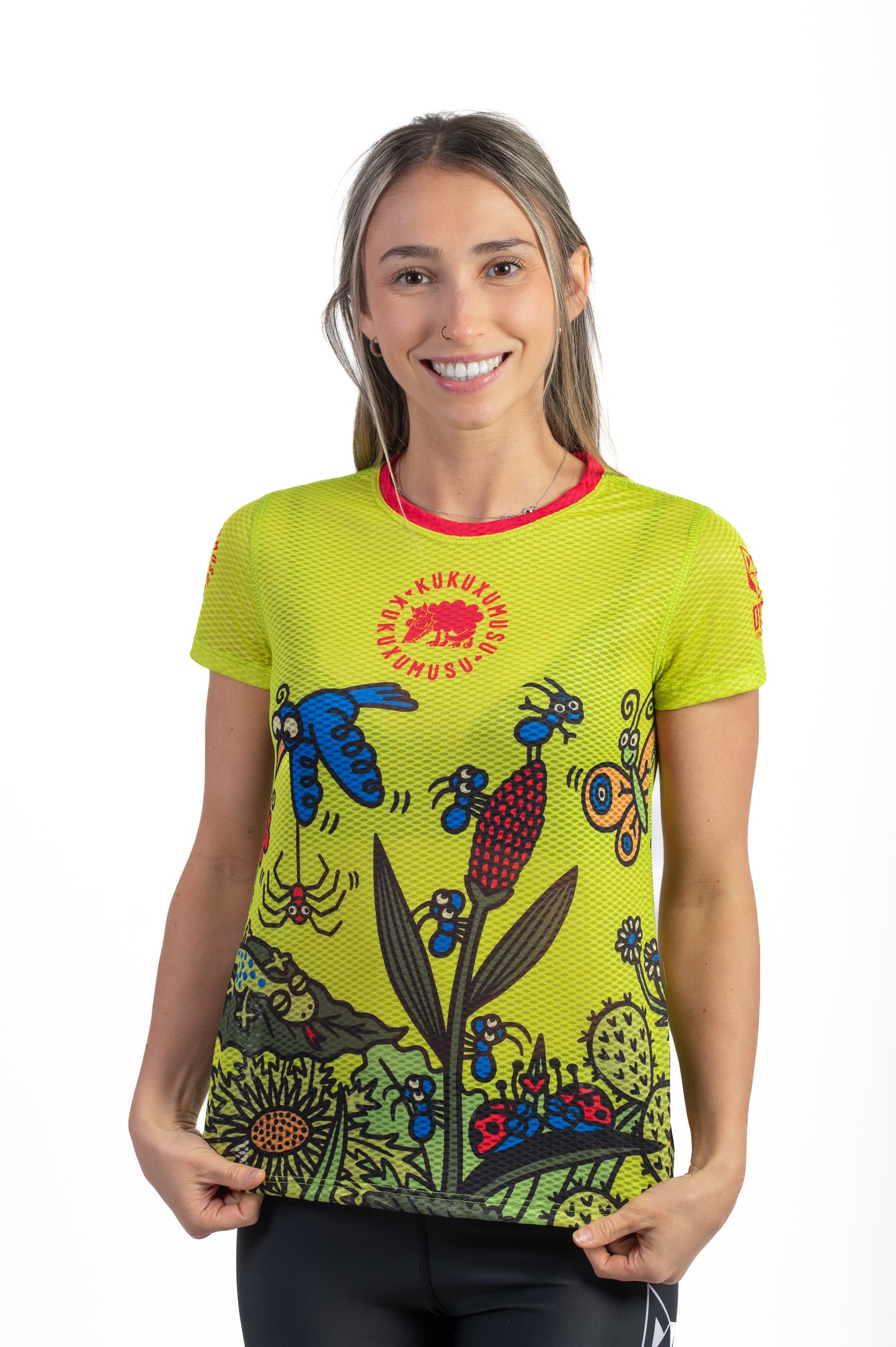 T-shirt manches courtes femme - Kukuxumusu Forest