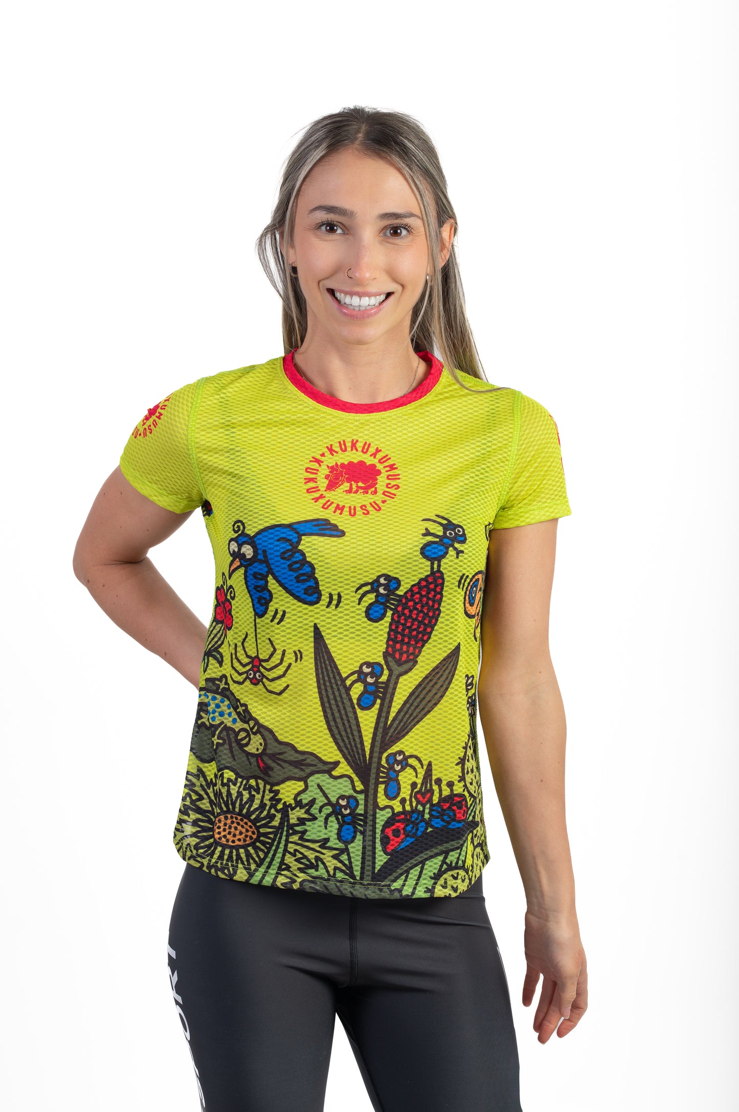 T-shirt manches courtes femme - Kukuxumusu Forest