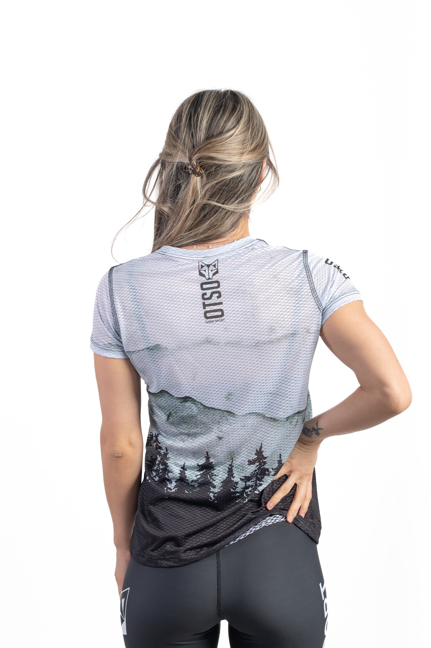 T-shirt manches courtes femme - Green Forest