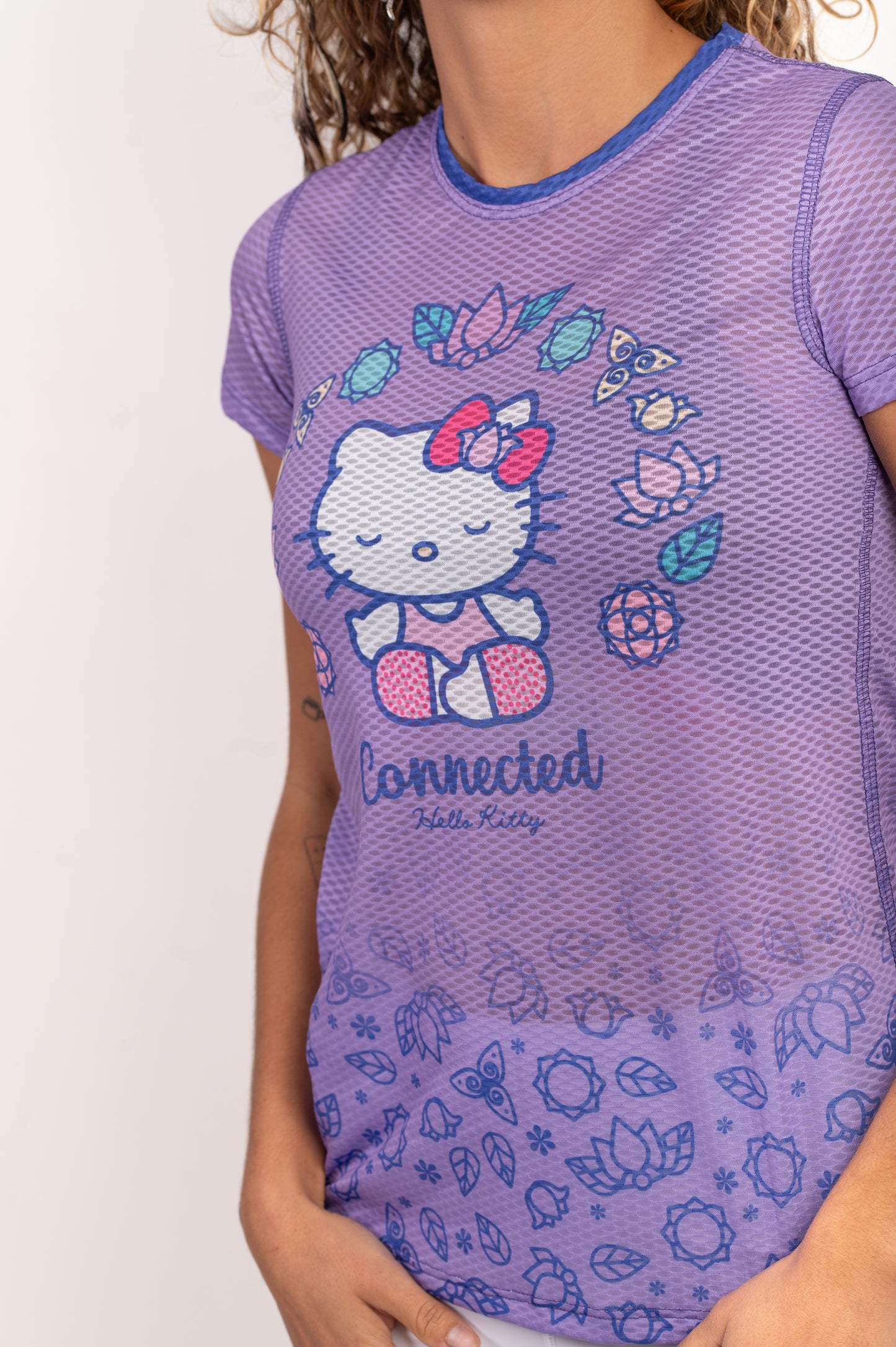 T-shirt a manica corta per ragazze e donne - Hello Kitty Connected