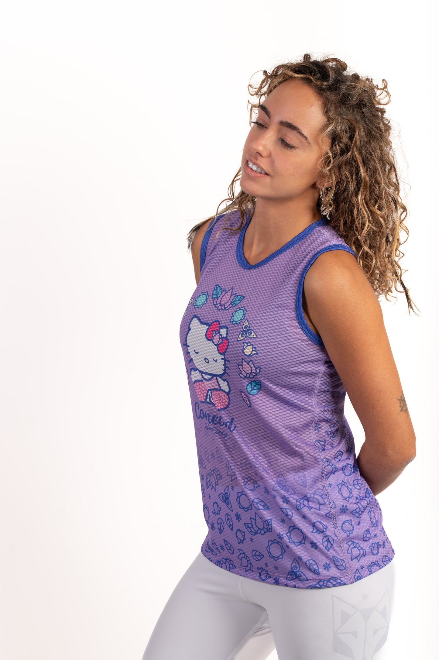 Samarreta sense mànigues nena i dona - Hello Kitty Connected