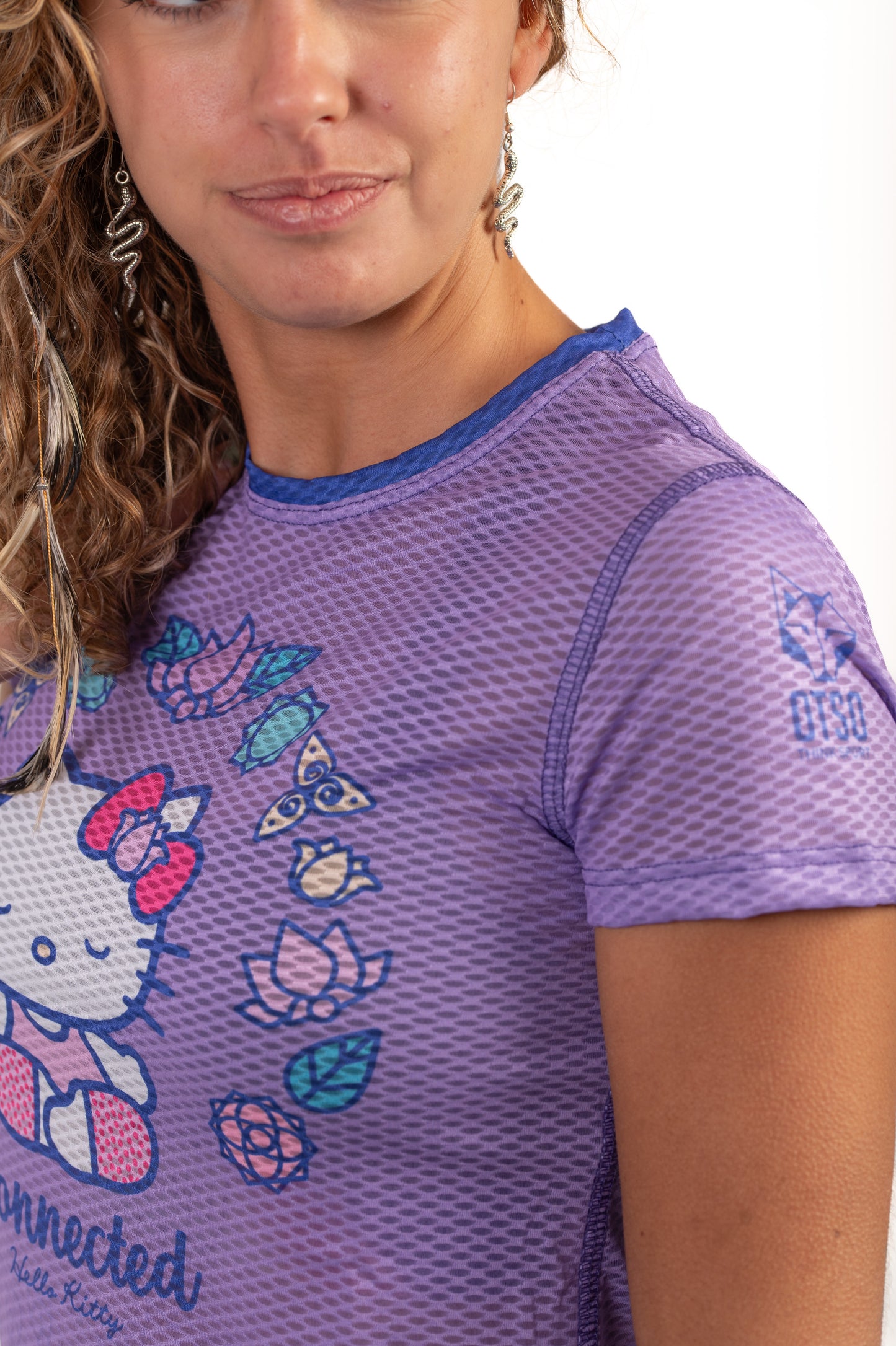 T-shirt a manica corta per ragazze e donne - Hello Kitty Connected